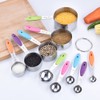 10Pcs Measuring Cups and Spoons Set Baking Cups and Spoons