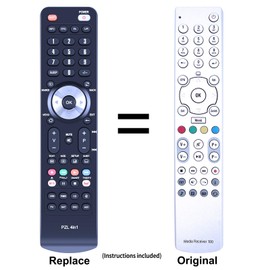 GOUYESHO Replacement Remote Control for Telekom Media Receiver 100 T-Home MR 100