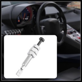 Hihaha 2pcs Adjustable Door Pin Switch Car Auto Engine Trunk Bonnet Alarm Security Hood Screw Universal Durable Material