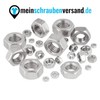 Hexagon nuts M3-M12 (standard design) DIN 934 ISO 4032 stainless