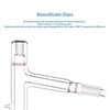 stonylab 75 Degree Distillation Head with Vacuum Jacket, 24/40 Lower