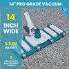 POOLWHALE Professional 1-1/2-Inch x 40-Feet Swimming Pool Vacuum Hoses and
