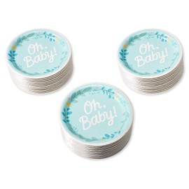 American Greetings Baby Shower Party Supplies, Dessert Plates (36-Count)