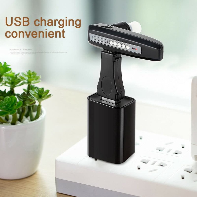 Rechargeable Sound Amplifier Digital Looks Like Bluetooth Style Headset