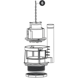 TOTO TTHU44310BA Drain Valve Assembly with Nut N/A