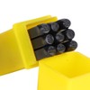 36Pcs Stamping Punch Tool Number(0‑9) Letter (A‑Z‑&amp;) High Carbon Steel