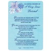 Xpress Yourself Loving Memory Graveside Memorial Card & Holder 5.75