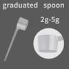 Thyonta Precision 5 PCS Protein Scoop Set - 5g Measurement,