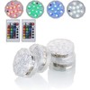 Multicolour Remote Control RGB LED Underwater Lighting, Waterproof Colour Changing