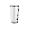 Black Crow F-Caw-F Funny Black Bird Stainless Steel Insulated Tumbler
