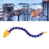 1/4" Thread Flexible Water Oil Coolant Pipe Hose, 12pcs Round