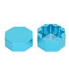 Billiards Octagonal Chalk Case Set Magnetic Billiard Cue Chalk Box