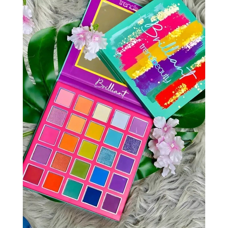 Trend Beauty Paleta De Sombras Brillant De Trend Beauty Color