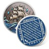 Braving The Storm 2 Year Sobriety Coin - Nautical NA