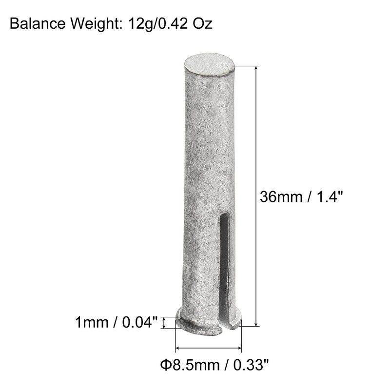 PATIKIL 12g Golf Lead Tip Weights Swing Balance Adjusting Tip