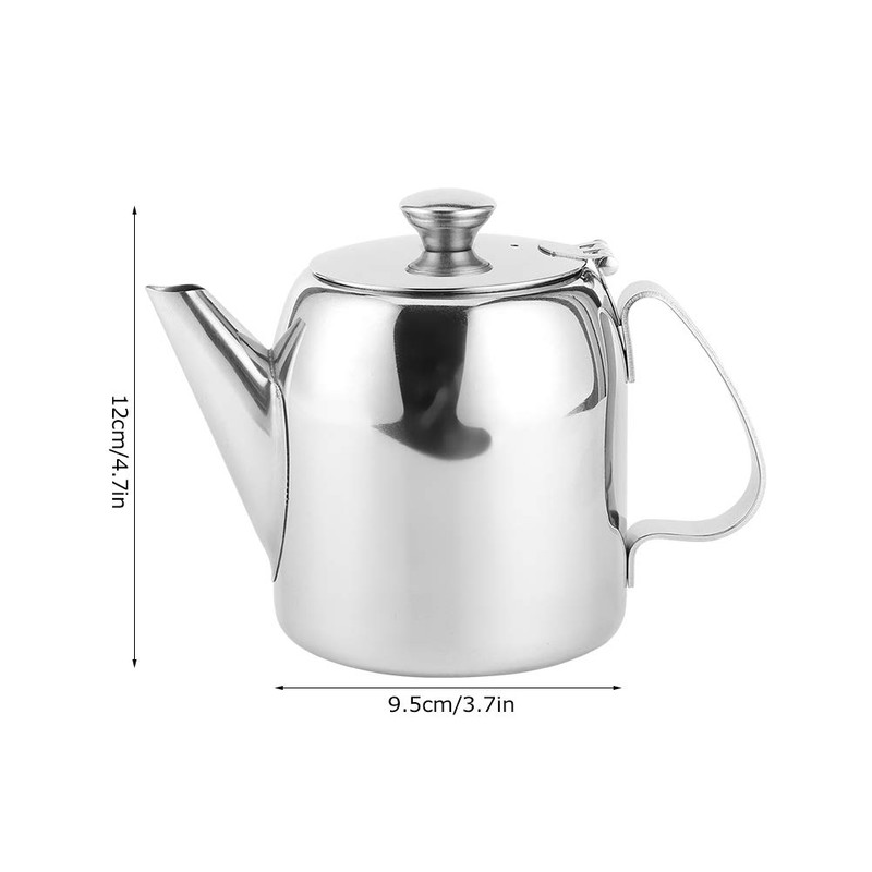 Tetera de acero inoxidable, hervidor de agua fría de cocina,