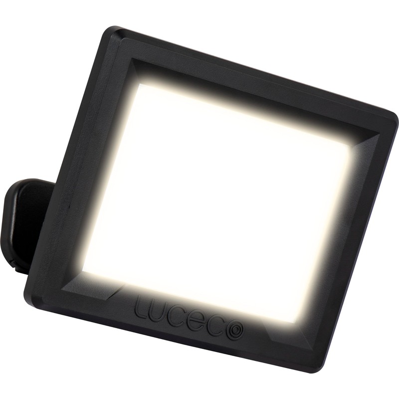 Luceco Essence Multi-Position Floodlight, 30 Watts, 4000K Colour Temperature, IP65