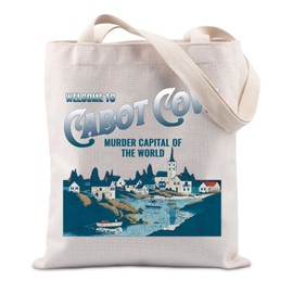 Cabot Cove Movie Gift Murder TV Show Inspired Gift Jessica Fans Gift Crime Show Lover Gift Tote Bag (Cabot Cove CA)