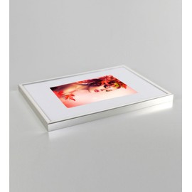 IDEAL TREND Kyoto Picture Frame Plastic Lifestyle Photo Frame Collage Wall Decoration Poster Colour: Silver Size: 21 x 29.7 cm