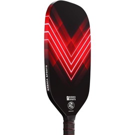 Kasaca Pickleball Paddles, USAPA Carbon Fiber Pickleball Paddle with Pickle Ball Paddle Cover, Pickle Ball Raquette Pickle Ball Racket Edgeless Style - Color: Aero Spike