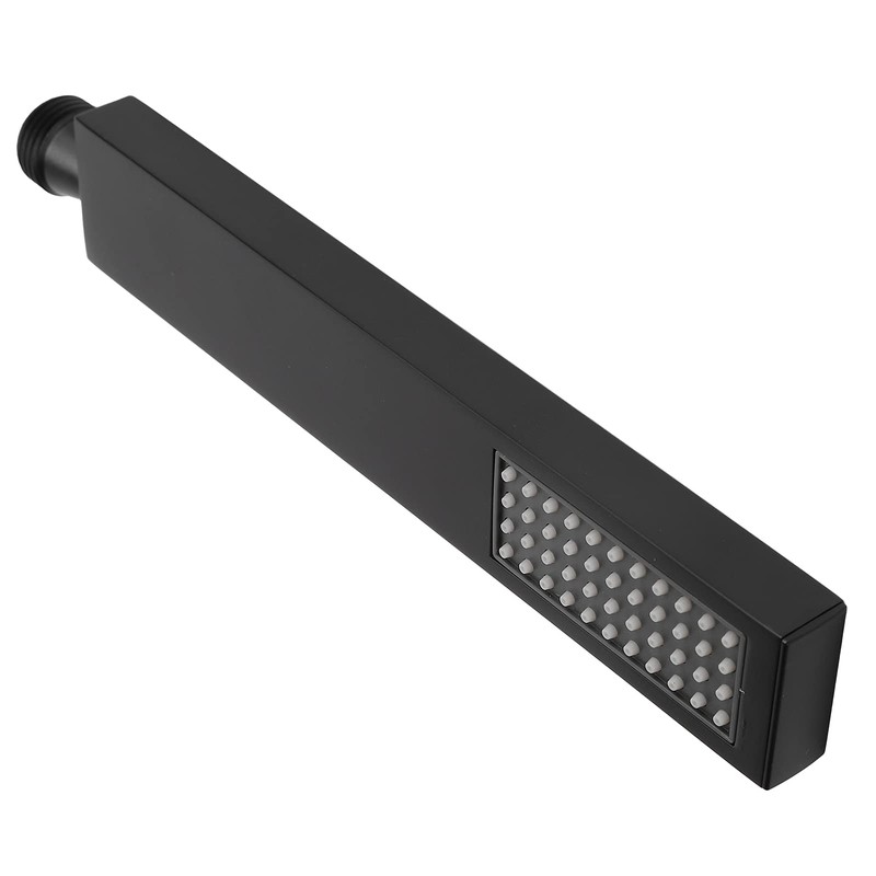Handheld Shower Head, G1/2 Flat Square Shape Shower Head Hand‑Held