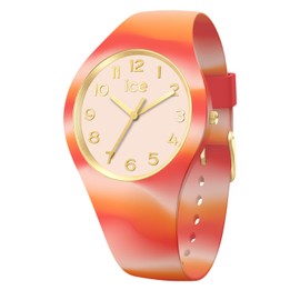 Ice-Watch - ICE Tie and Dye Sunrise - Pink Women's Watch with Plastic Strap, rose, Strap.