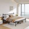 Yoshiely 14 Inch King Size Bed Frame with Headboard and