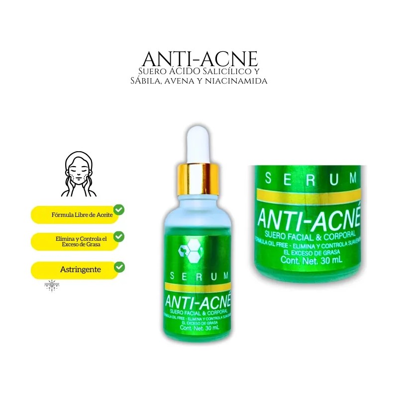 Kit Crema Rosita Verde Sábila Salicílico Víbora Anti Acné