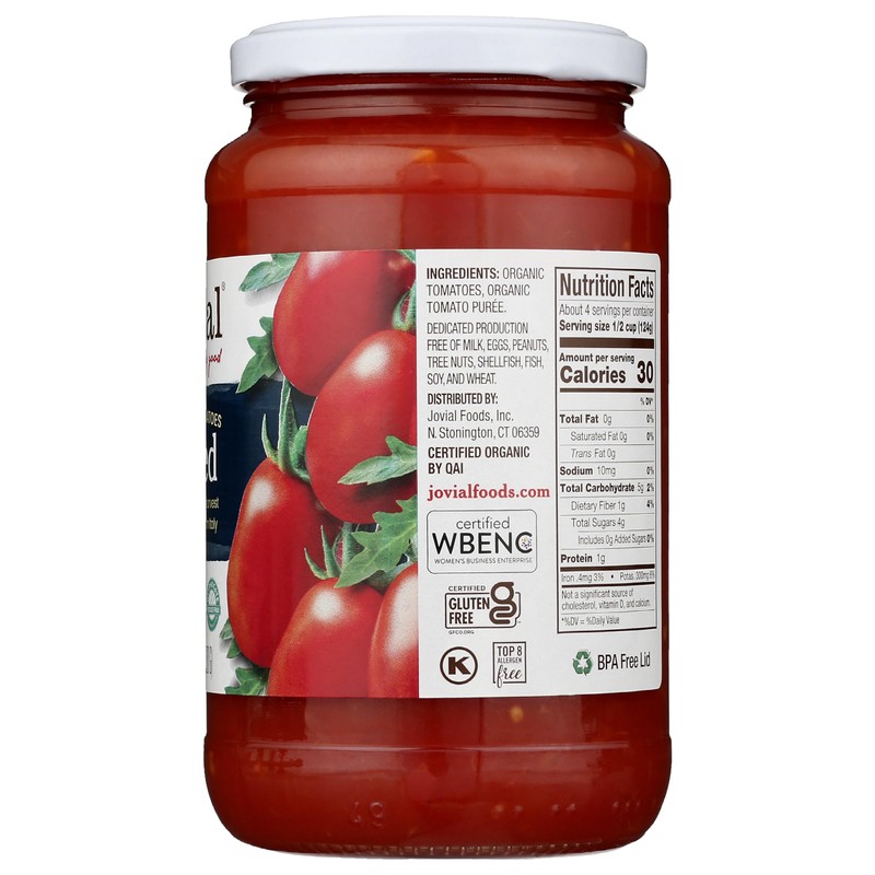 JOVIAL DICED TOMATOES