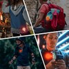 NHPY Set of 3 Magnetic Reflectors Reflective Lapel Magnets for