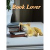 Gemmia Miniature Fairy Garden Reading Squirrel Figurines- Love Reading Squirrel