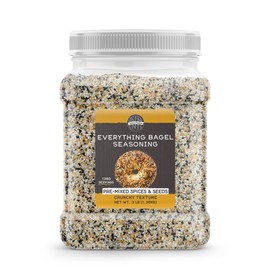 Birch & Meadow 3 lb of Everything Bagel Seasoning, Pre-Mixed Spices & Seeds, Crunchy Texture