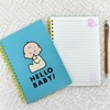 Gakken Staefl Ono Taro Ring Notebook, B6, HB Blue, D08040