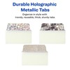 Avery Multi-Use Ultra Tabs, 2" x 1.5", Holographic Iridescent Designs,