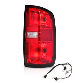 PIT66 Tail Light w/Bulbs Right Passenger Side Compatible with Chevy Colorado 2015-2022 Fit for 4-Door Crew Cab and 4-Door Extended Cab Only