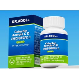 Doctor Adol 1+1 Dr. Adol Catechin Acerola Barbados Cherry C D 60 tablets 1 month worth of body fat / 1+1 닥터아돌 카테킨 아세로라 바베이도스 체리C D 60정 1개월분 체지방