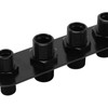AC Bulkhead Billet Aluminium Alloy Universal 4 Ports Air Conditioning