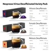 Ambience Products Vertuo Coffee Capsules Decaffeinated Assortment 40 Pods -