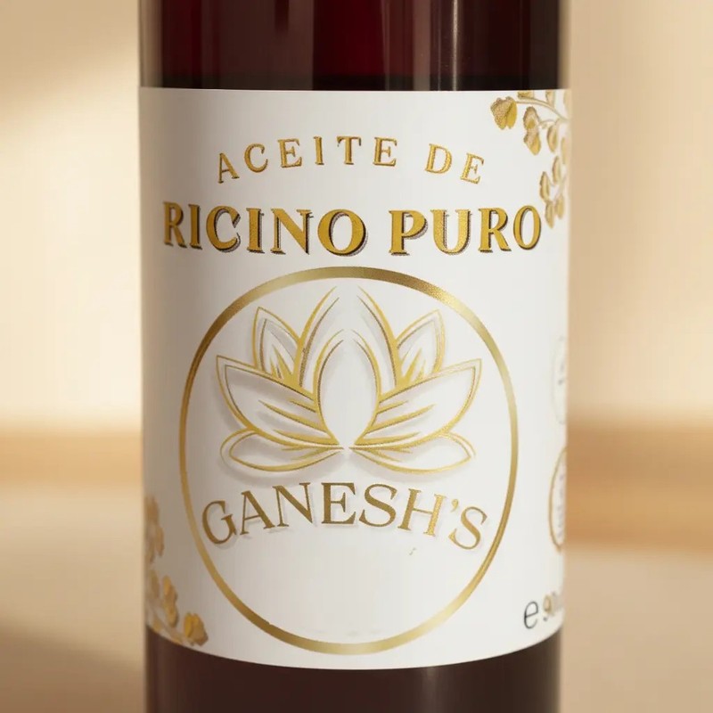 Aceite De Ricino 100 Puro, Pestañas,cabello,barba, 960ml
