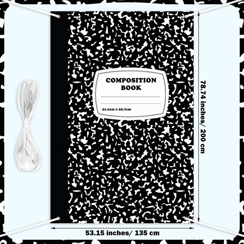 Hahafelt School Backdrop Notebook Paper Backdrop Welcome First Day of