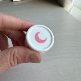 Brando Moon Silicone Wax Case White 5pcs - Round Wax Silicone Containers Non-stick Oil Jars - Multi-Use Storage Jars 5ml