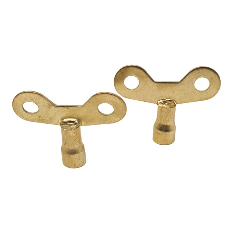 fiXte Wide Radiator Plumbing Bleed Bleeding Key Keys Brass Vent