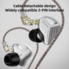 KZ ZVX HiFi In-Ear Monitor Headphones Dual Dynamic Driver In-Ear