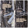 Panbofoda Climbing Sticks,Aluminum Non-Slip Hunting Climbing Steps,Lightweight Tree Climbing Hunting