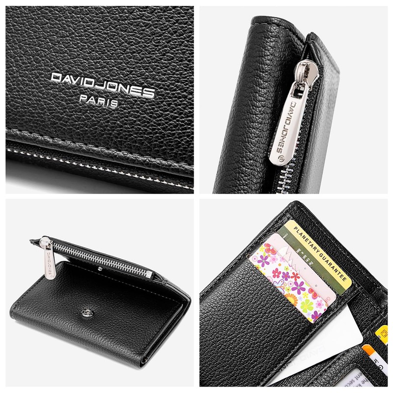 David Jones - Women's Small Wallet PU Leather - Wallet