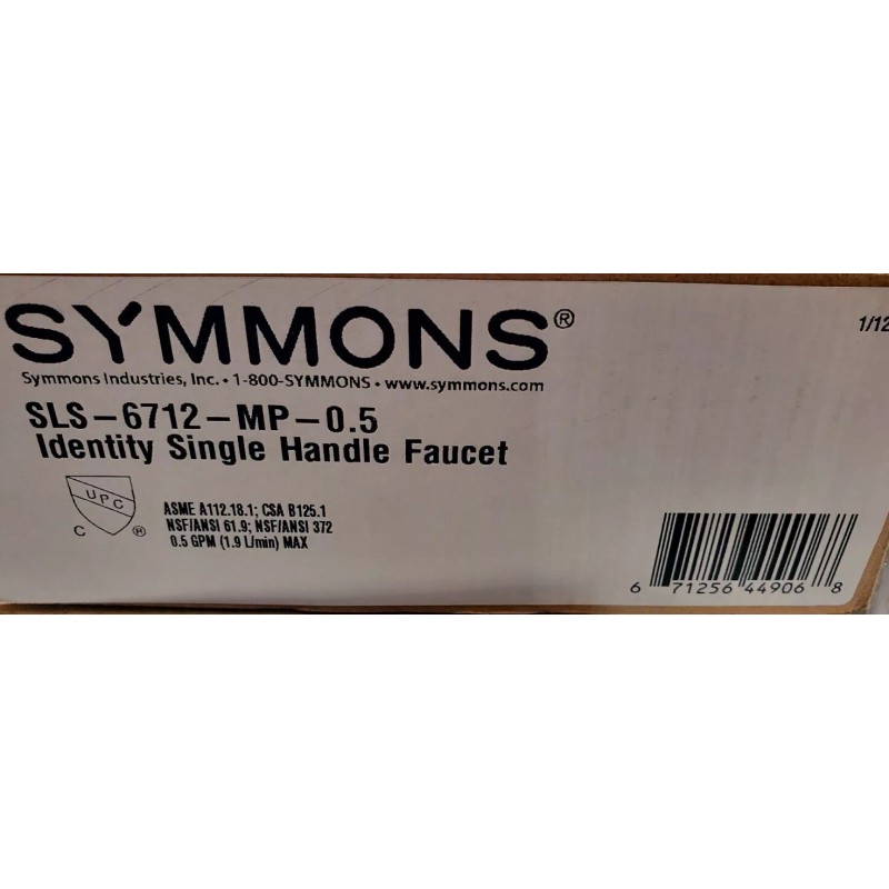 Symmons S-3510-PD Dia Pull Down Kitchen Faucet not moen delta