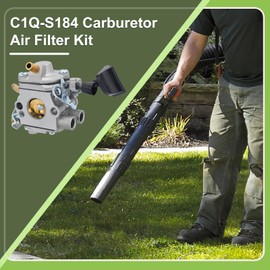 Cynkpeg Carburetor for Stihl Backpack Blower Leaf Blower Parts BR500 BR550 BR600 BR700 Replaces for Zama C1Q-S183 C1Q-S184 4282-120-0606 4282-120-0607 4282-120-0608