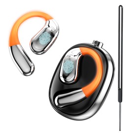 MTOXW AI Headphones Translator, 3-in-1 Real Time Voice Translator Headphones 135 Languages with App, Bluetooth 5.4 with LED & Neckband, 40H Translator Headphones for iOS/Android Study, Travel (XF31)