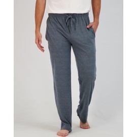 Real Essentials 3 Pack Cotton Mens Pajama Pants Men Lounge Wear Sleep Bottoms Sleepwear Pijamas Para Hombres Modal Pj Soft Jersey drawstring Plaid Christmas Knit Pockets, Set 5,M