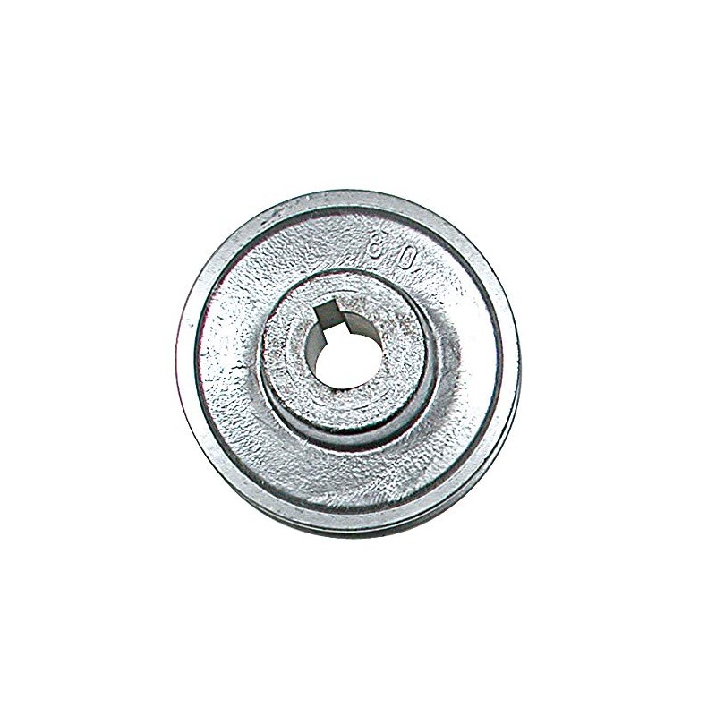 Ribitech 03348 Pulley Aluminium 80 mm